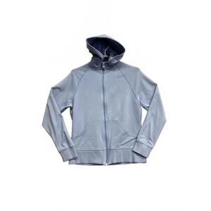 Shambhala Blue Women's Full-Zip Hoodie with Hood Size Small No Tags